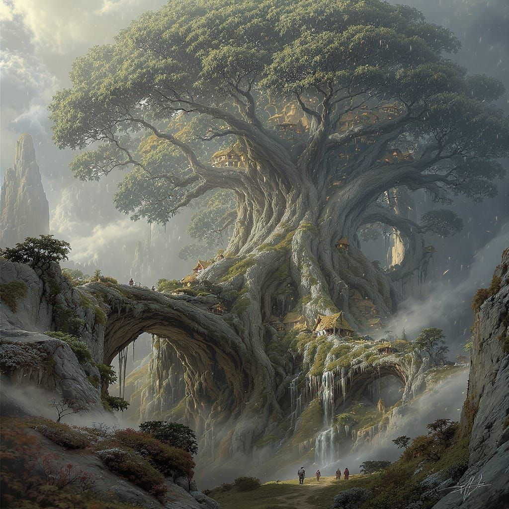 The Great Oak  by @Shadow