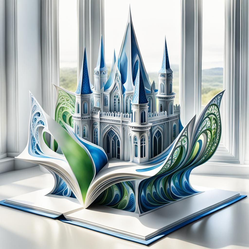 Pop-up castle