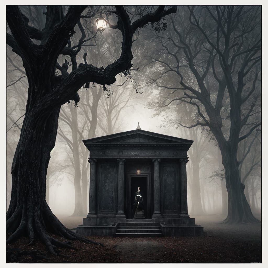 Mausoleum In The Forest