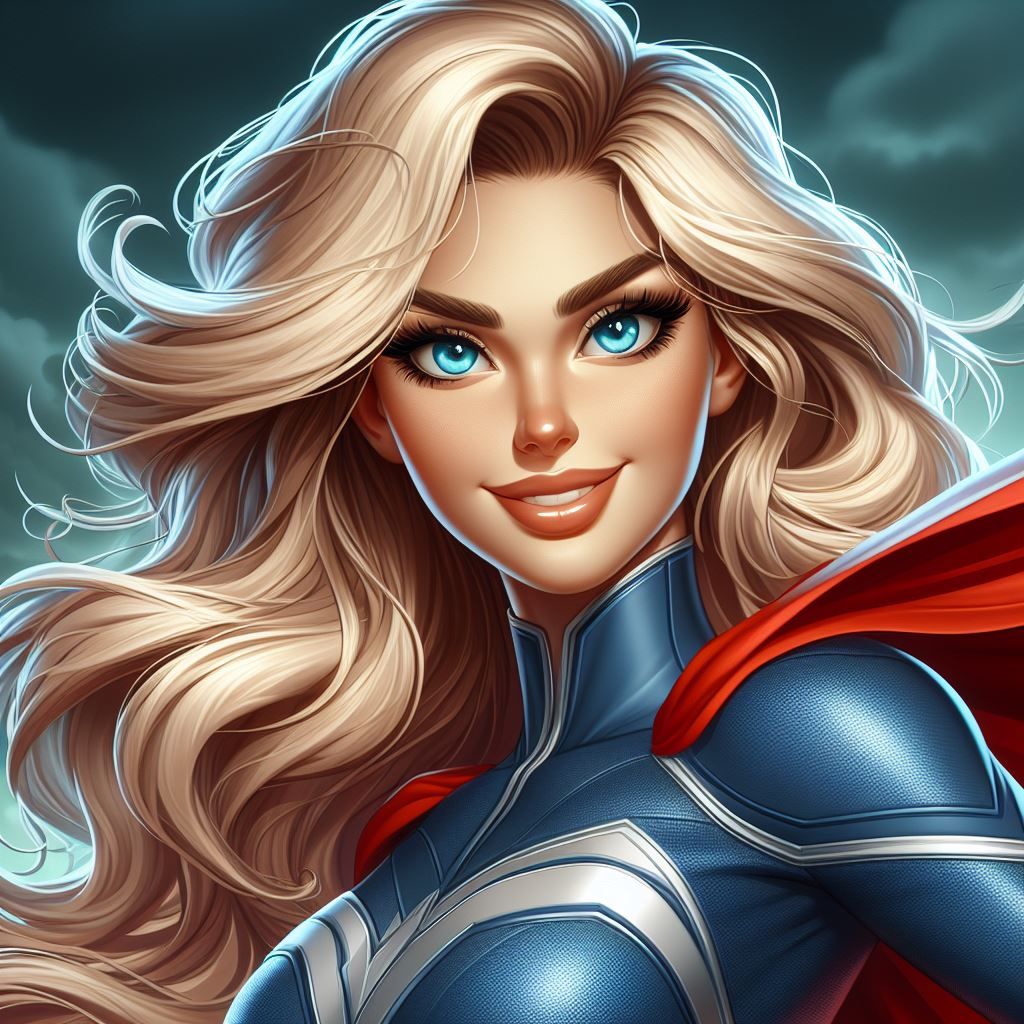 Superhero Comic Style