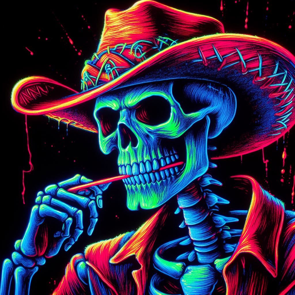 Blacklight Cowboy