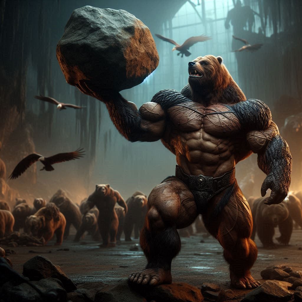 Strong bear