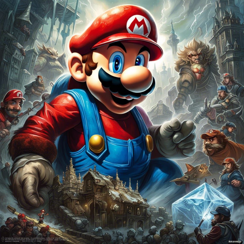 Mario Apocalypse Ai Generated Artwork Nightcafe Creator 0772