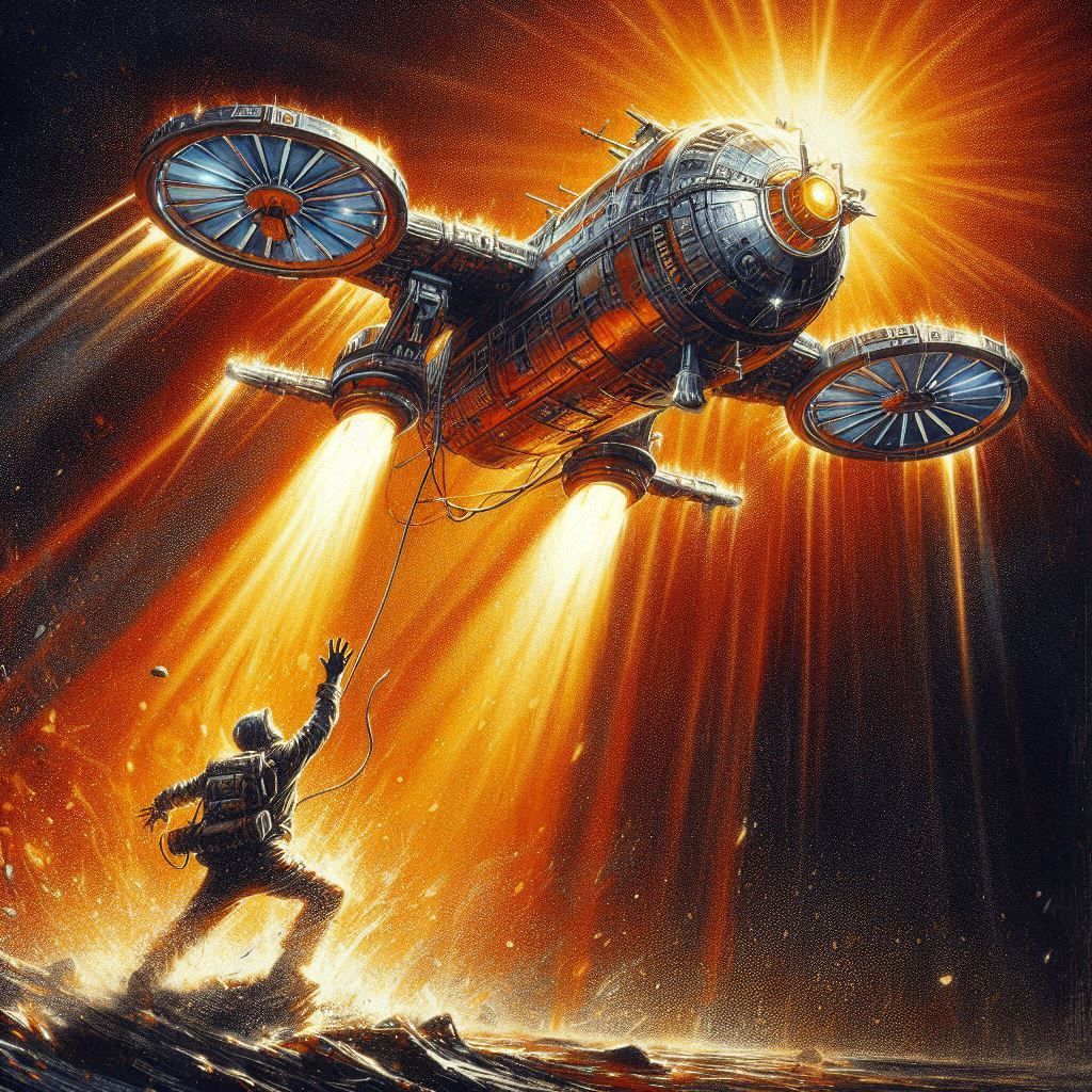 Solar Rescue Dawn: Heroic Liftoff