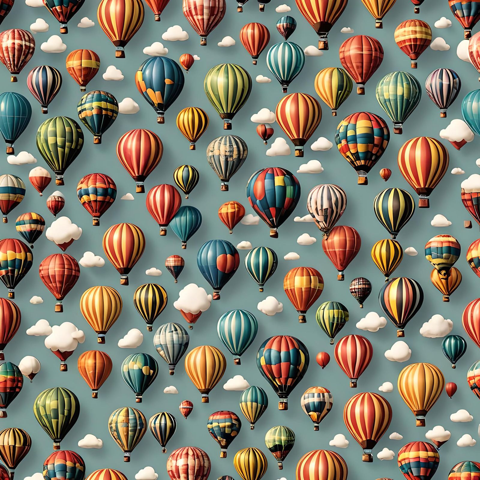 Project Description: 3D High-Resolution Funny Hot Air Balloo...