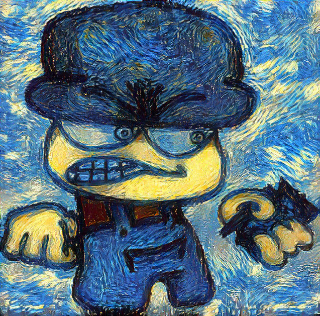 Bambi in Starry night 2