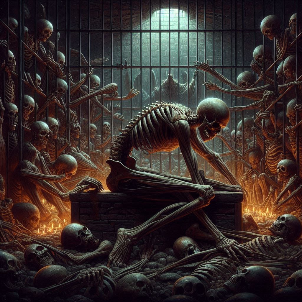 The body’s the prison, its walls closing tight, In the certainty of non-resurrection’s night. Cherished, yes, but not fo...