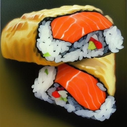 Sandwich Sushi Roll
