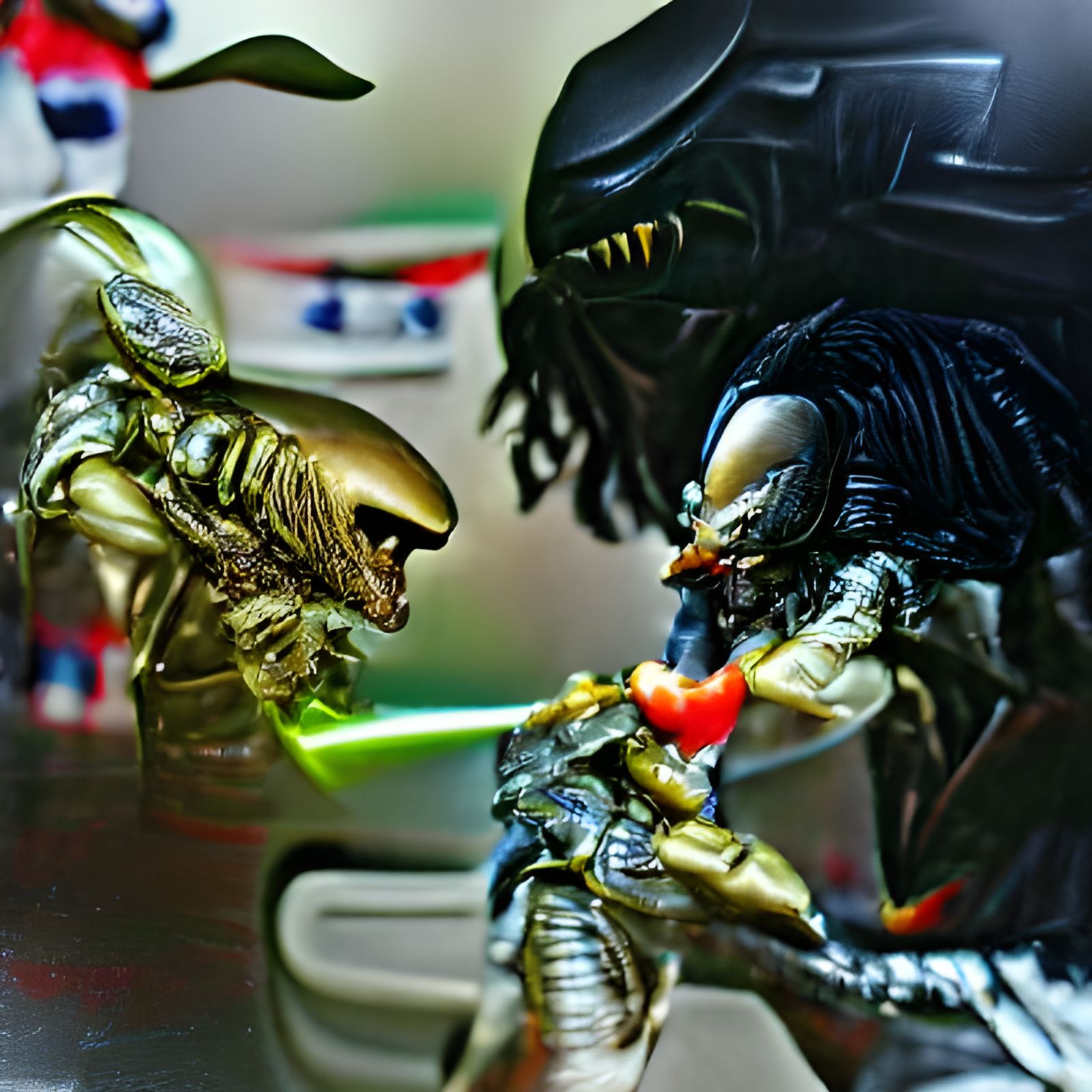 Alien vs. Predator  Alien vs predator, Predator artwork, Predator art