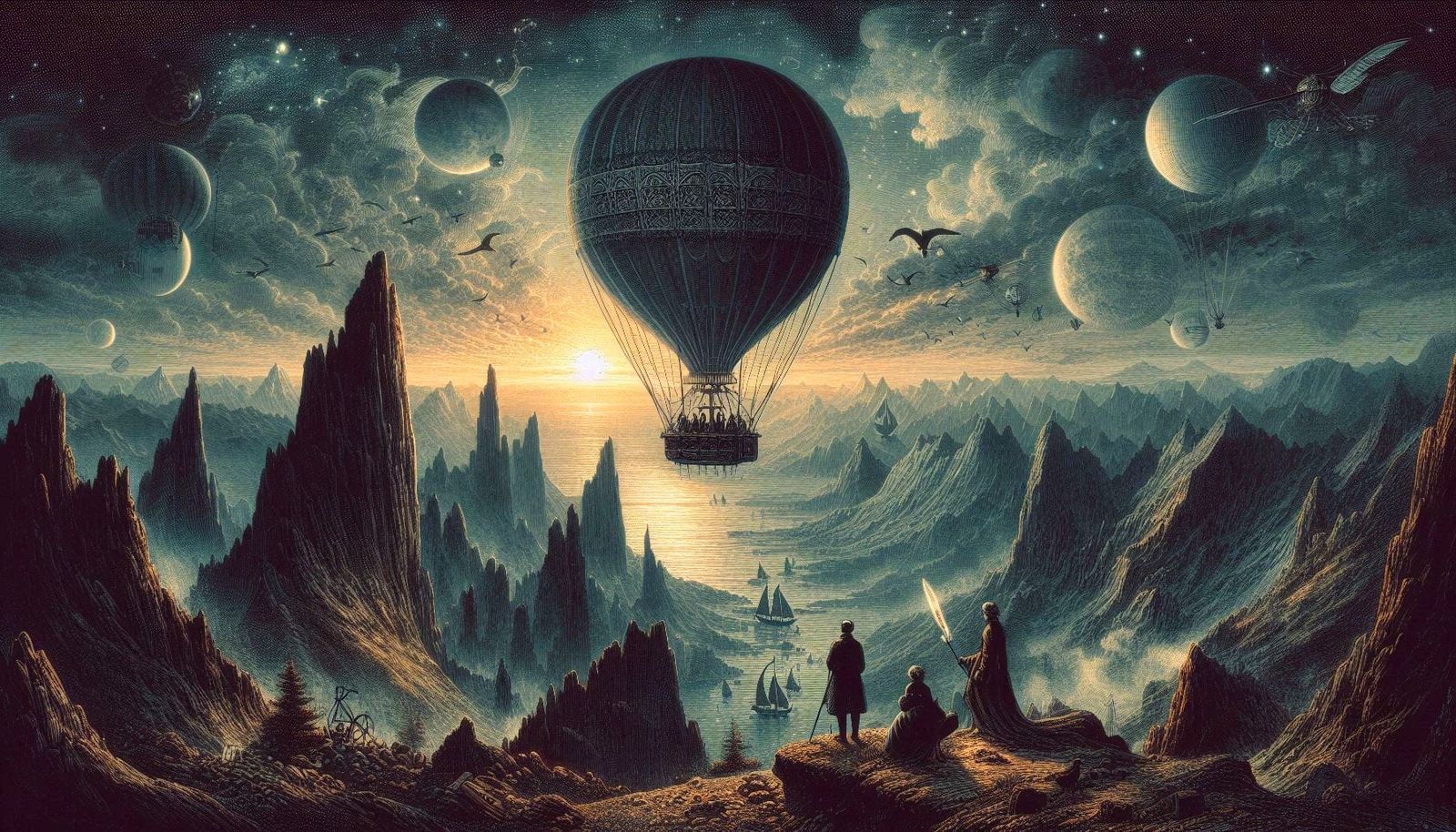Jules Verne - mystical vision of Around the World in Eighty ...