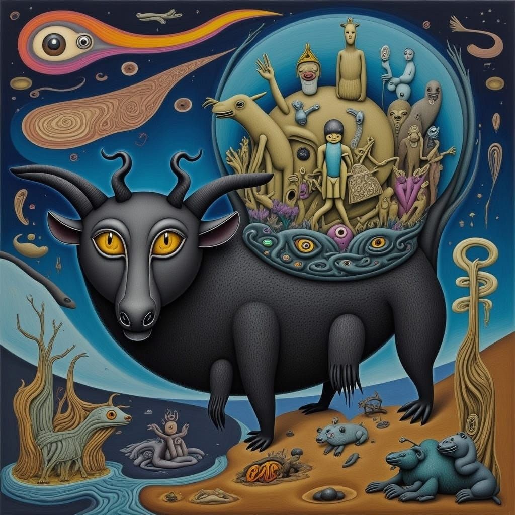 <lora:Marsupial Miasma:1.0> Animal Living 