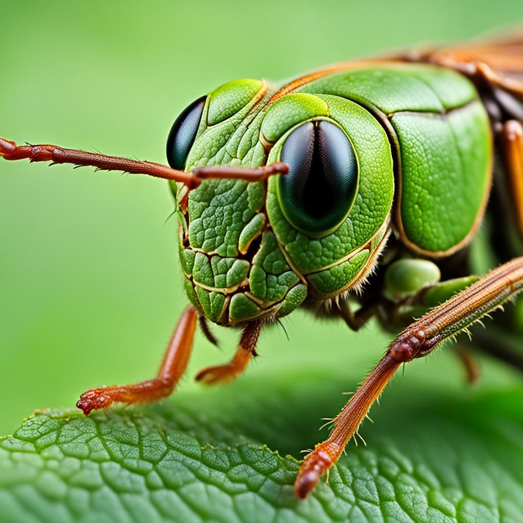 grasshopper  by @Nancbloom