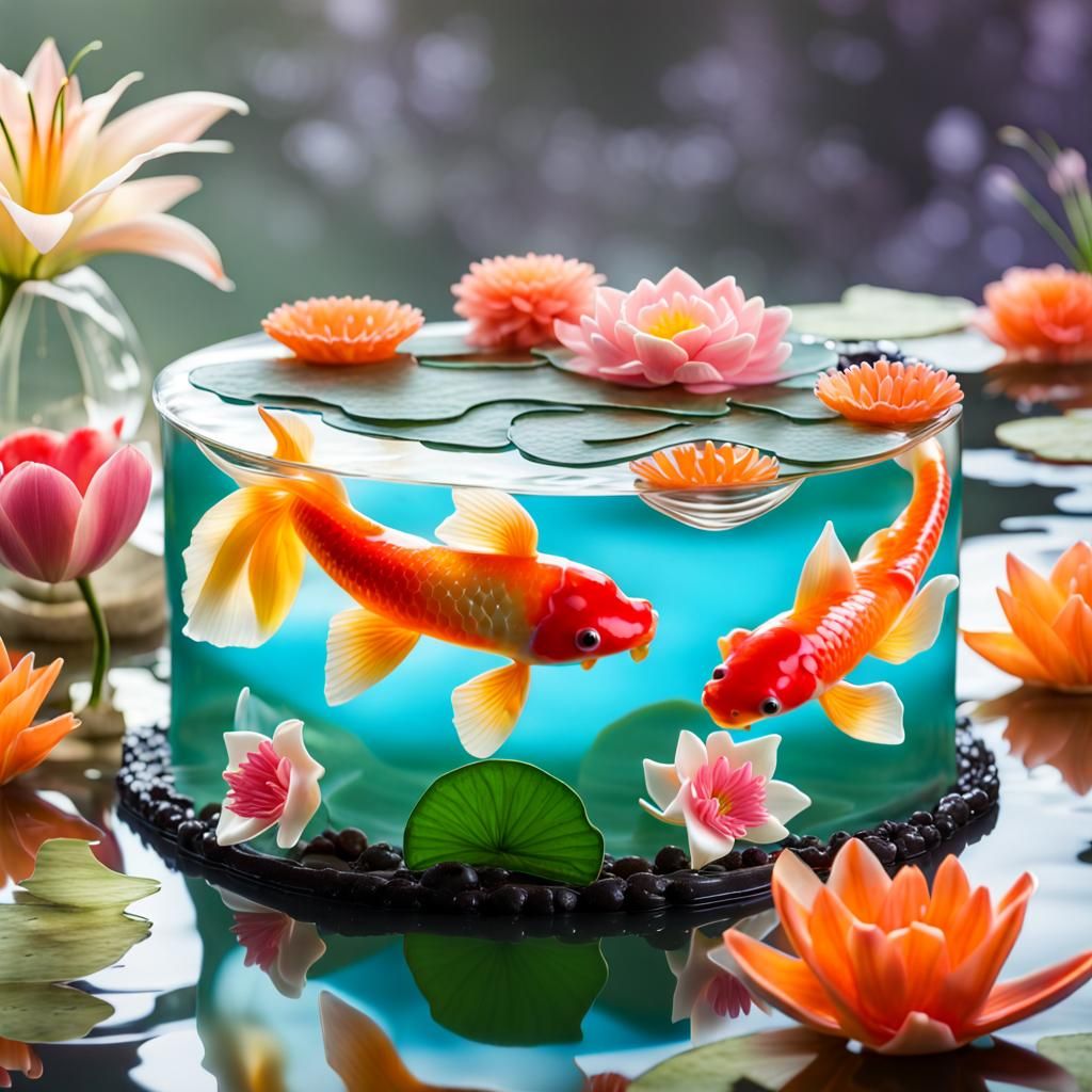 Jelly Cake  by @Yanciepants