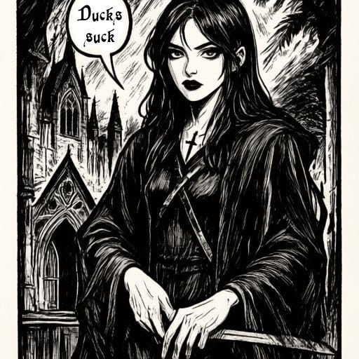 A Goth's perspective on ducks