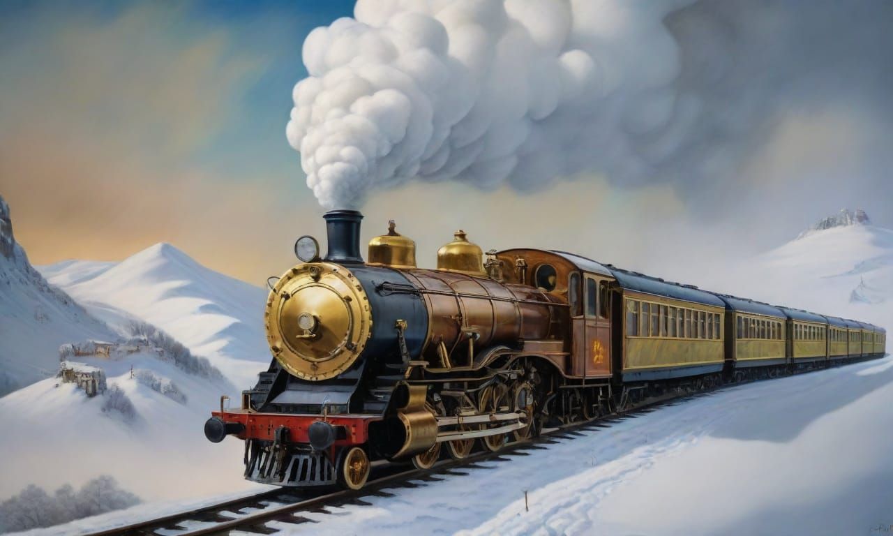 Winter by Rail