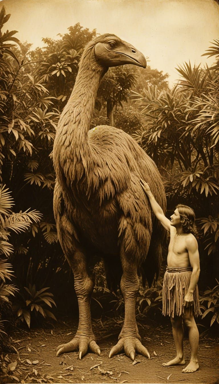 Rare moa footage  by @Sepherina