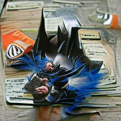 Batman magic the gathering card
