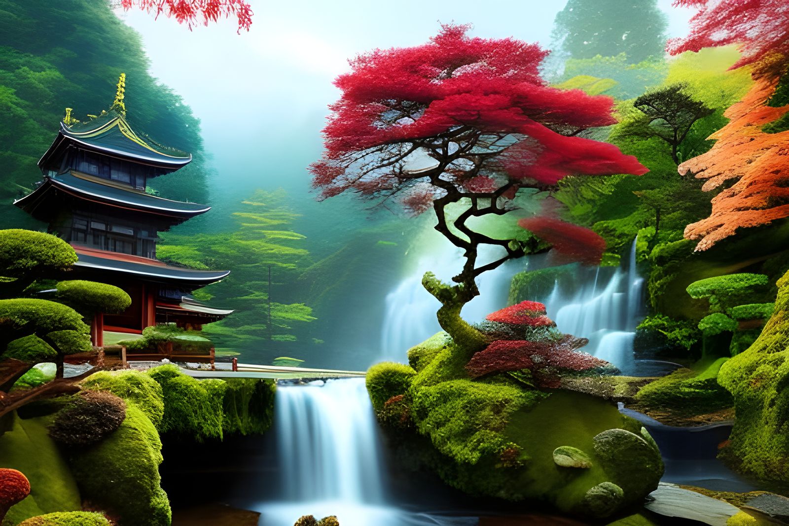 A Japanese Hideaway  by @Elaine AJ