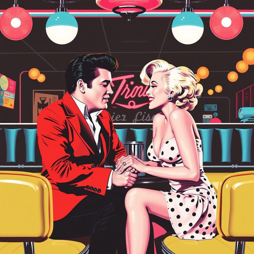 Pop Art 50s icons  by @Beefy1