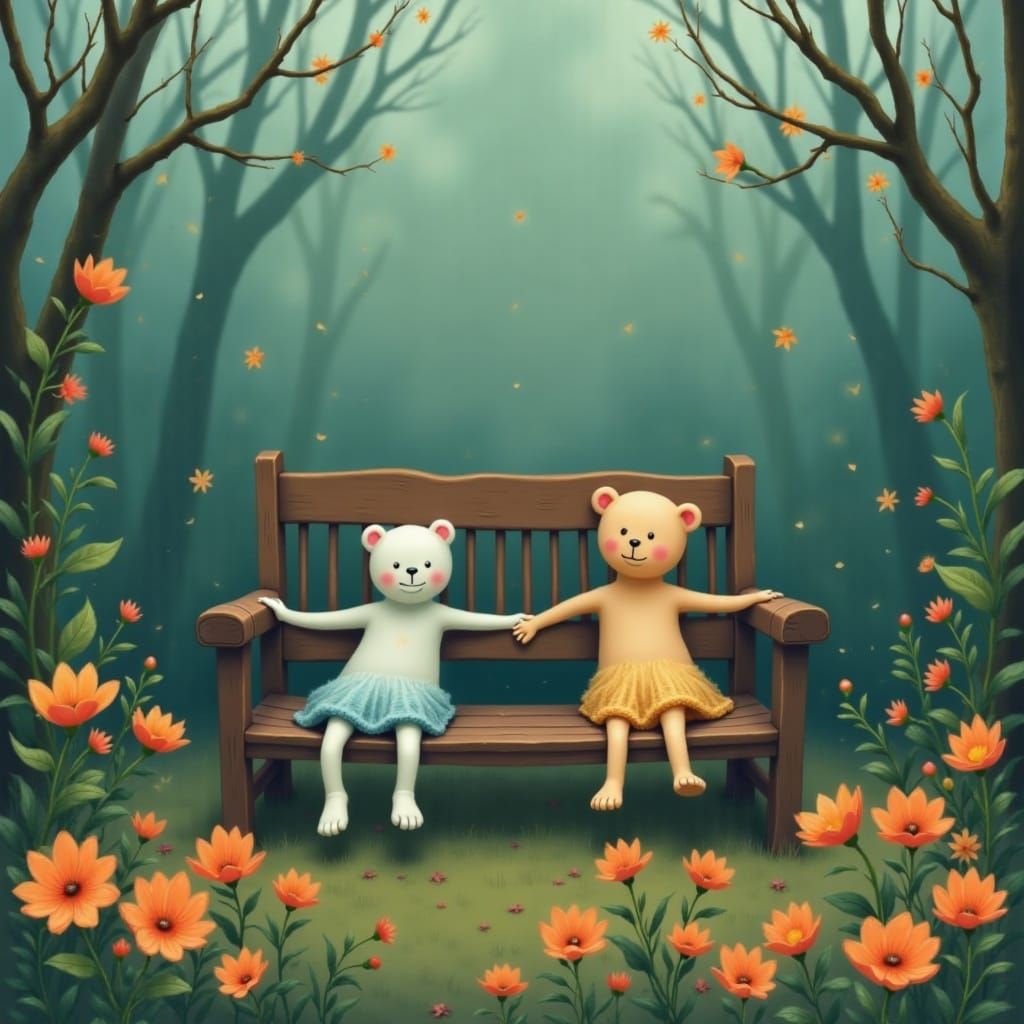  <lora:Monster Menagerie:1.0> 

“Echoes linger where laughter fades.”