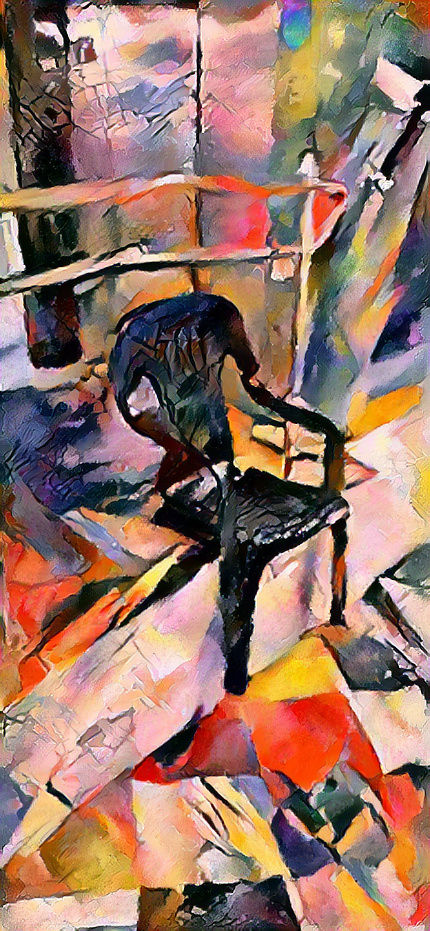 Estudio una silla sentada #005