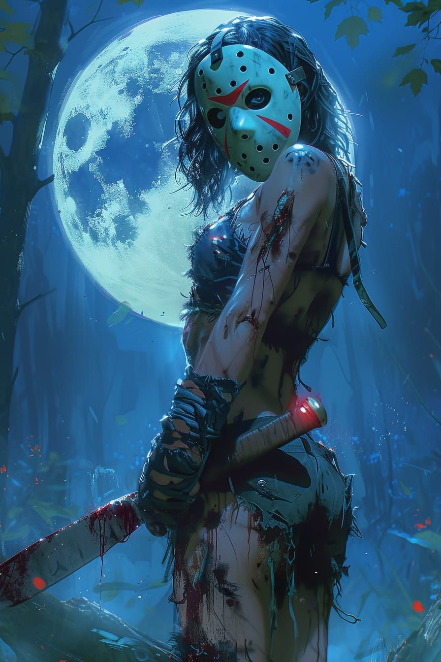 Janet Voorhees pinup