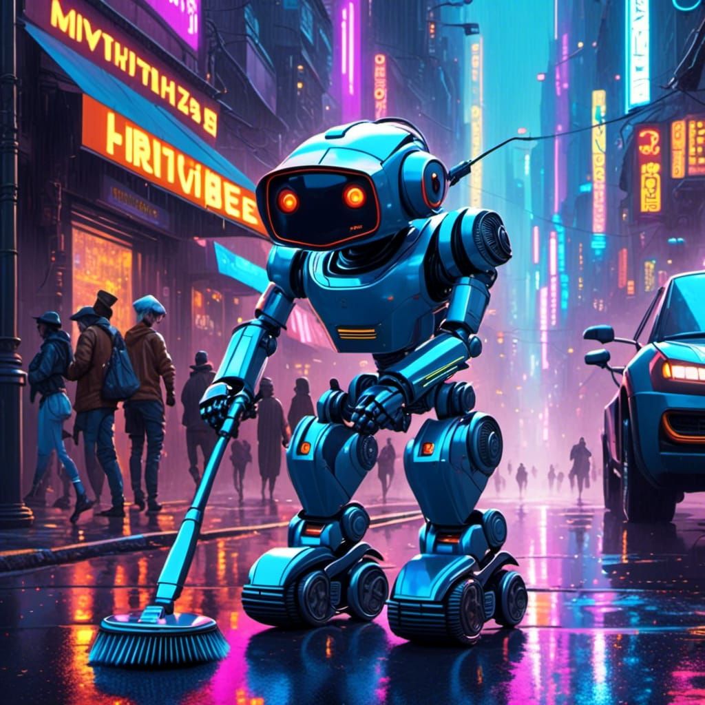 Street sweeper in the future