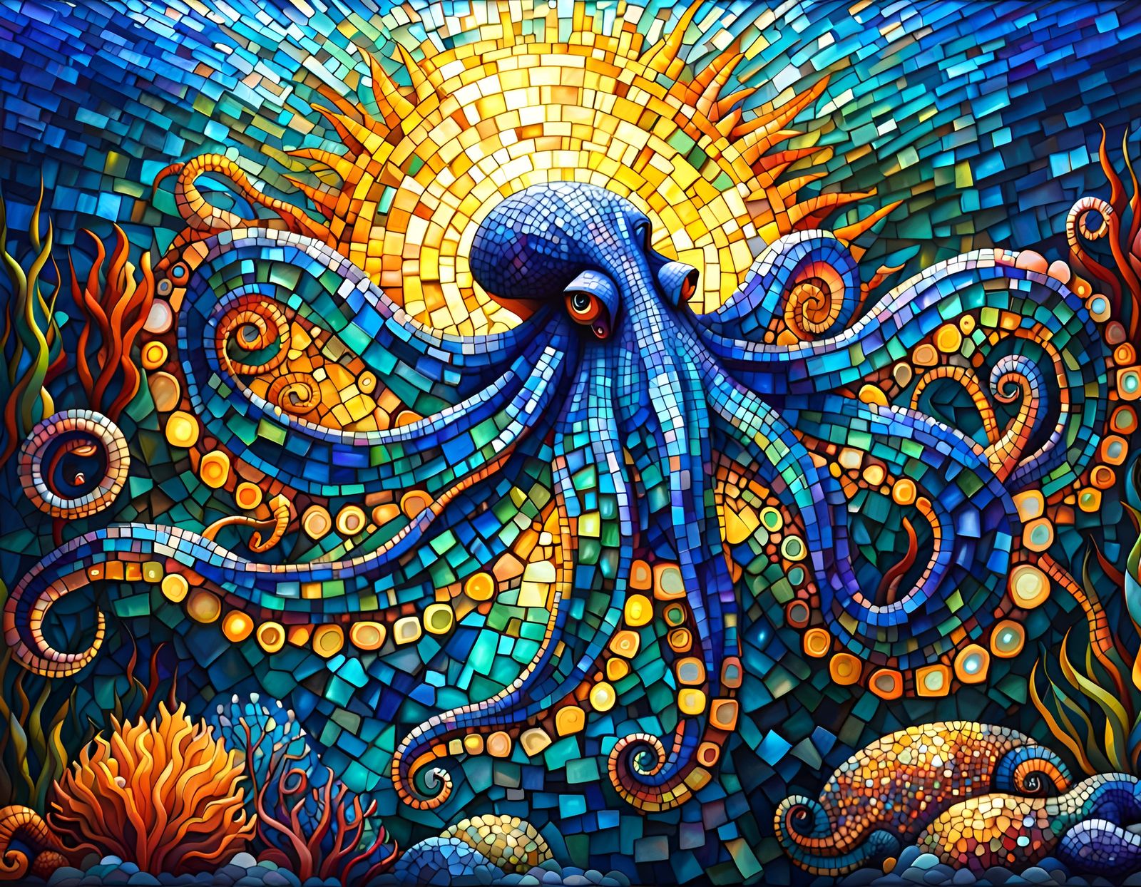 Undersea Elegance 🐙   by @MoonScythe