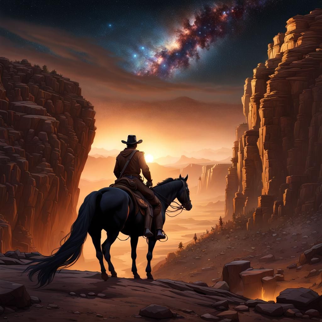 Cowboy - AI Generated Artwork - NightCafe Creator