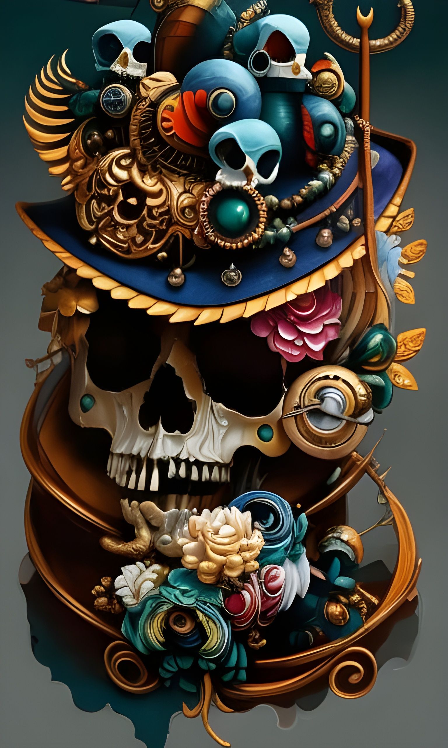 skull hat