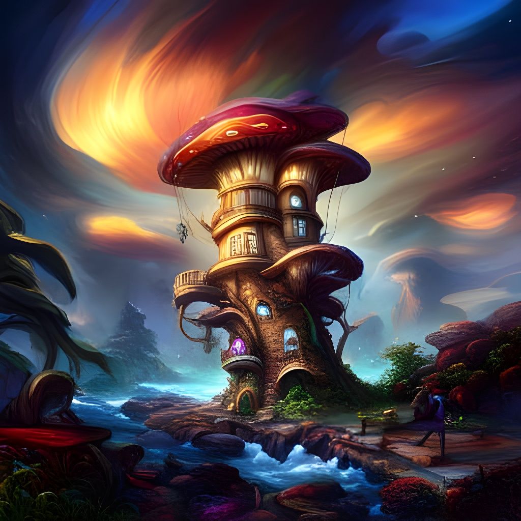 Mushroom house 57