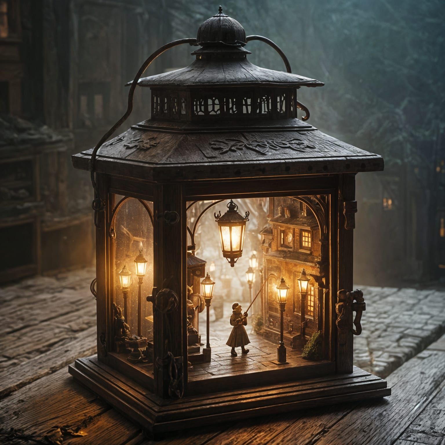 The Lamplighter  by @SMARTDOG