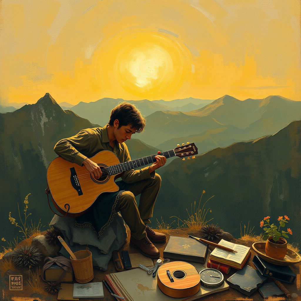 Melancholic Serenade from Pedro's Guitar