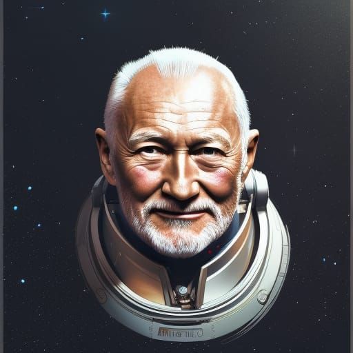 Buzz Aldrin - AI Generated Artwork - NightCafe Creator