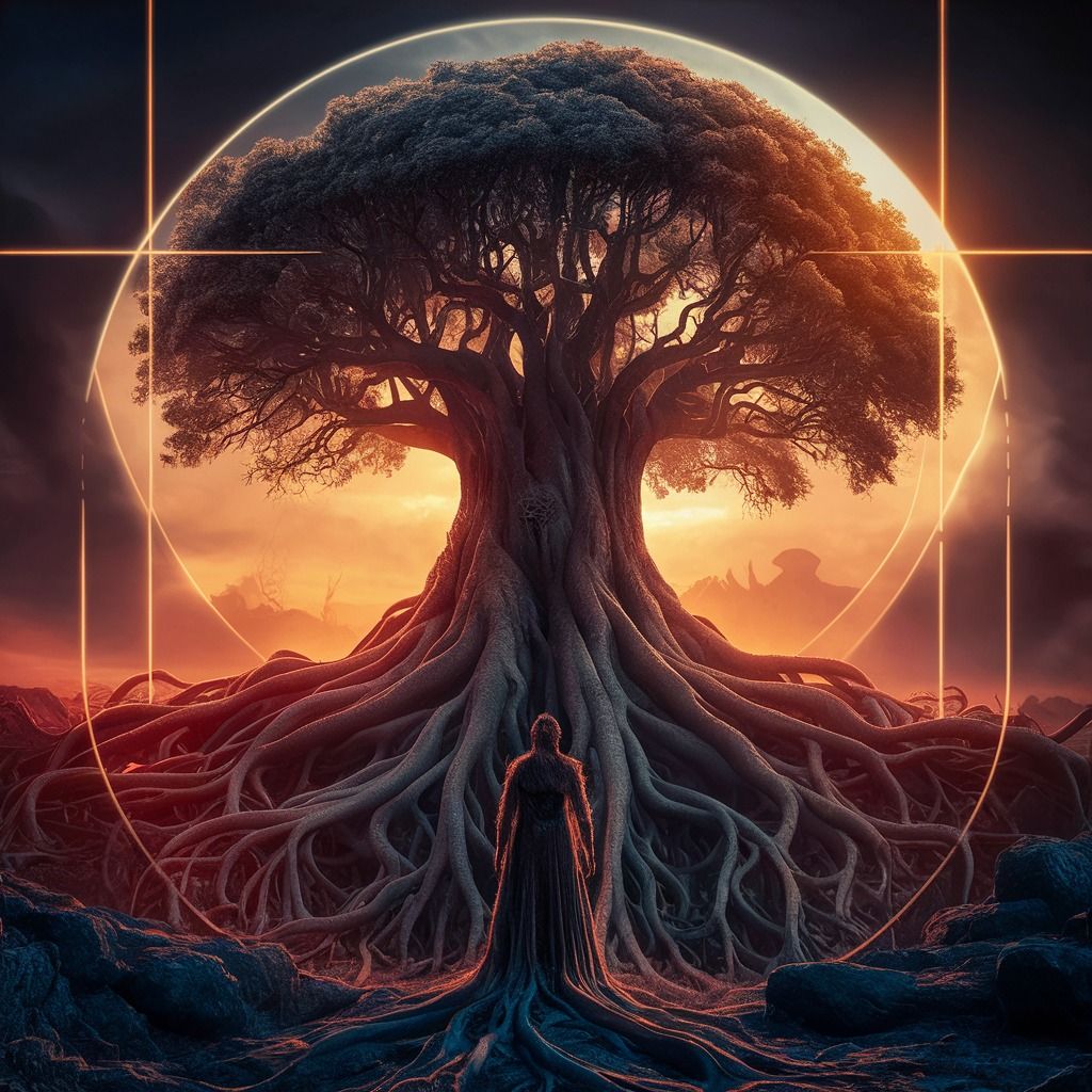 Guardian of the Ancient Tree: A Journey into the Mystical Realm