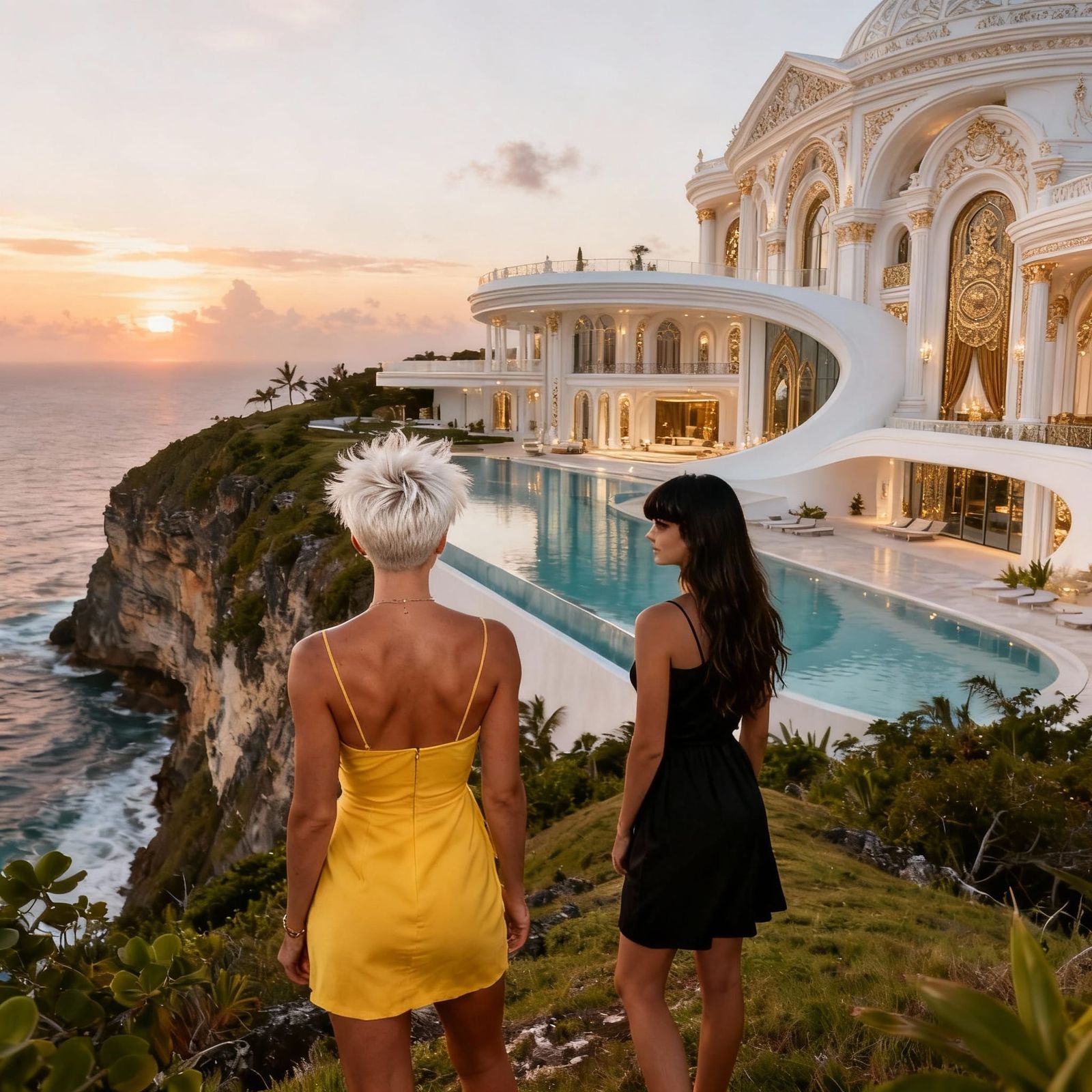 Oh my, it's a palace, honey!