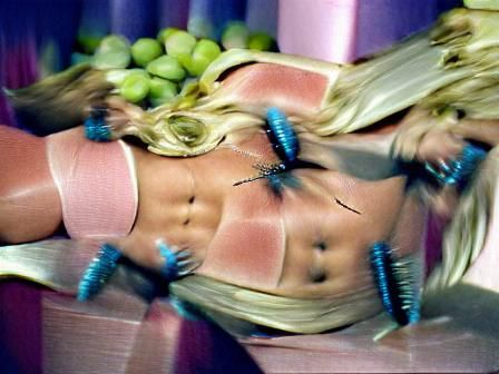 Still from a Britney Spears music video