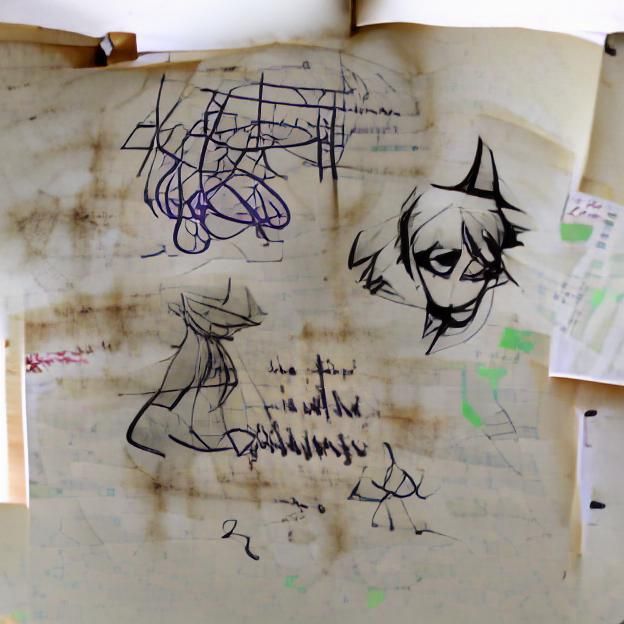 Those mysterious scrawls and drawings 
