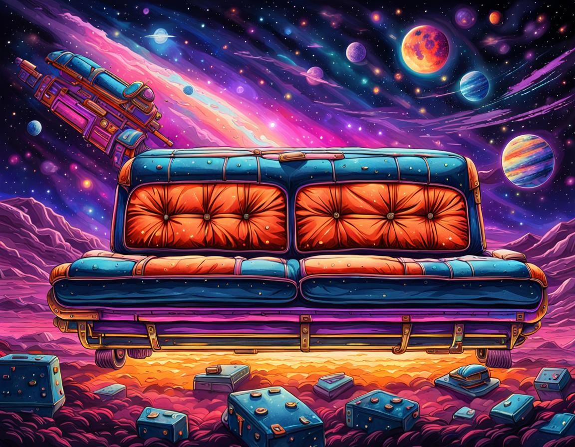 Star Couch 79 AI Generated Artwork NightCafe Creator