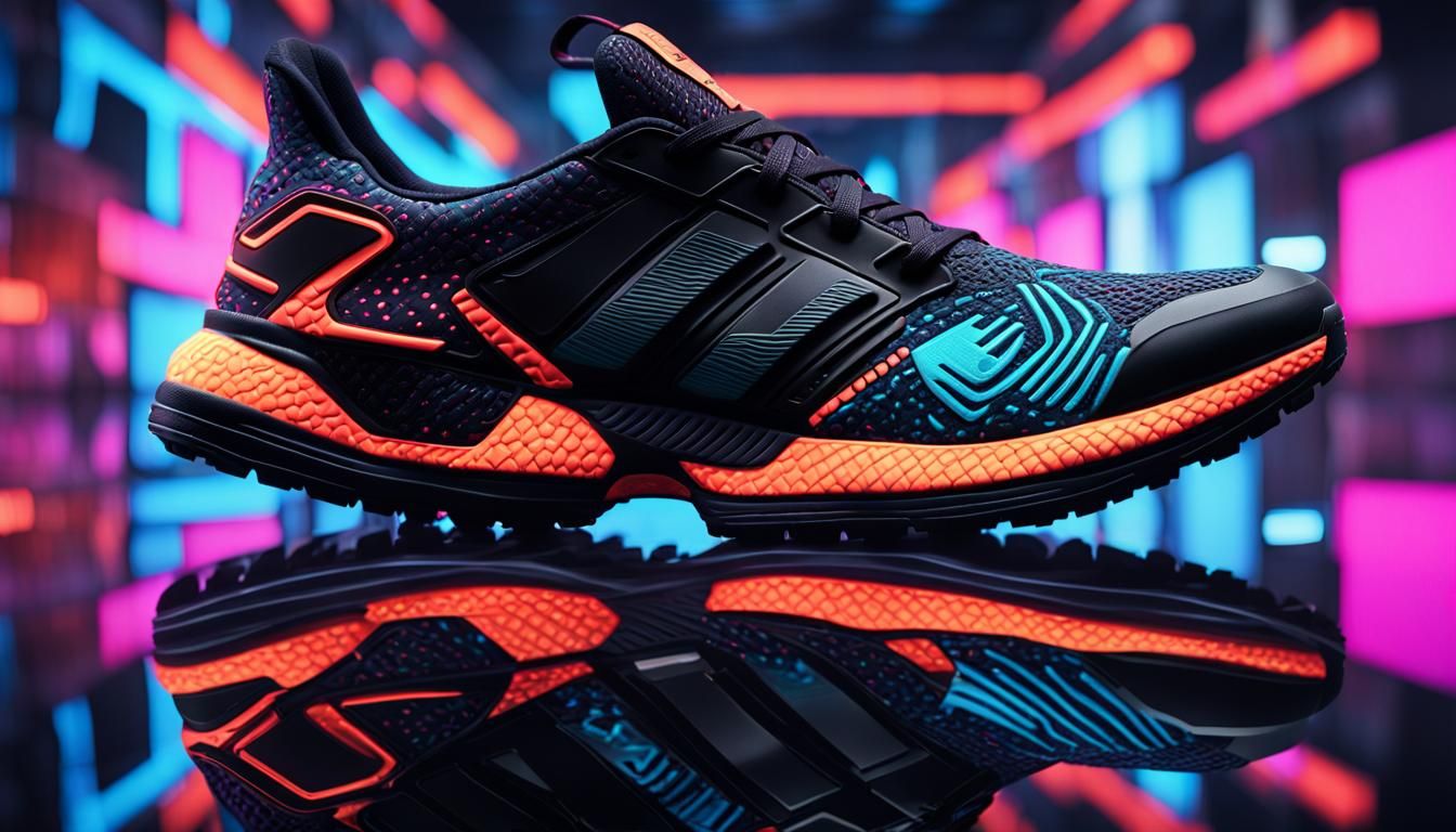Neon shoes