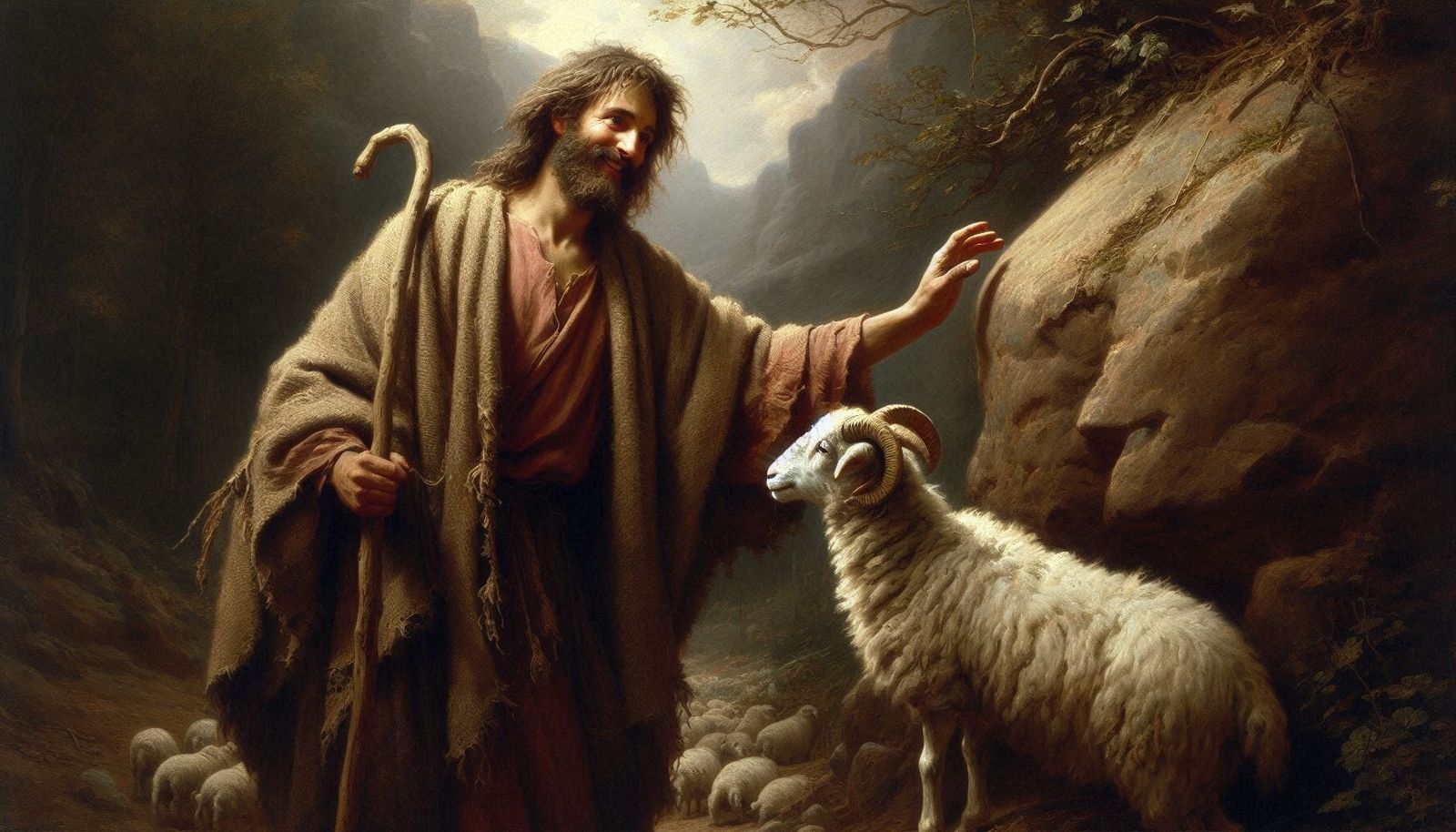 "Indeed, it's not only the lambs who get lost...'