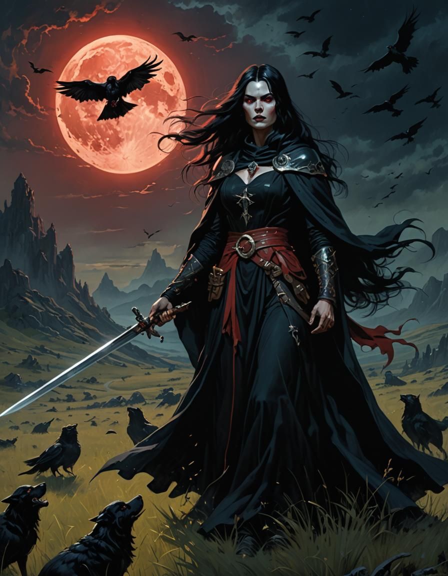 The Morrigan Heralds Death