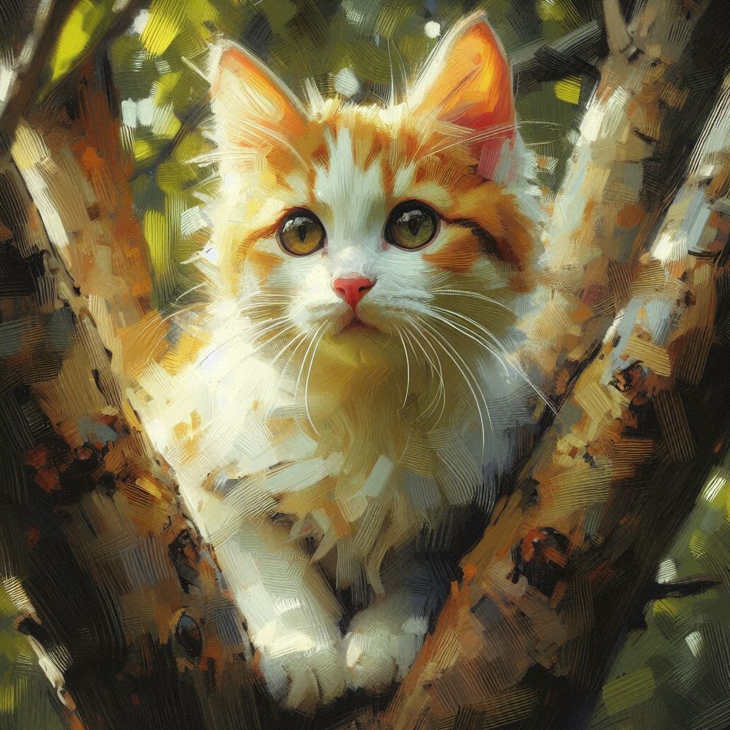 Feline in the Foliage
