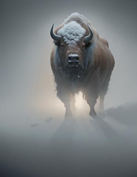 Bison (series) - AI Generated Artwork - NightCafe Creator