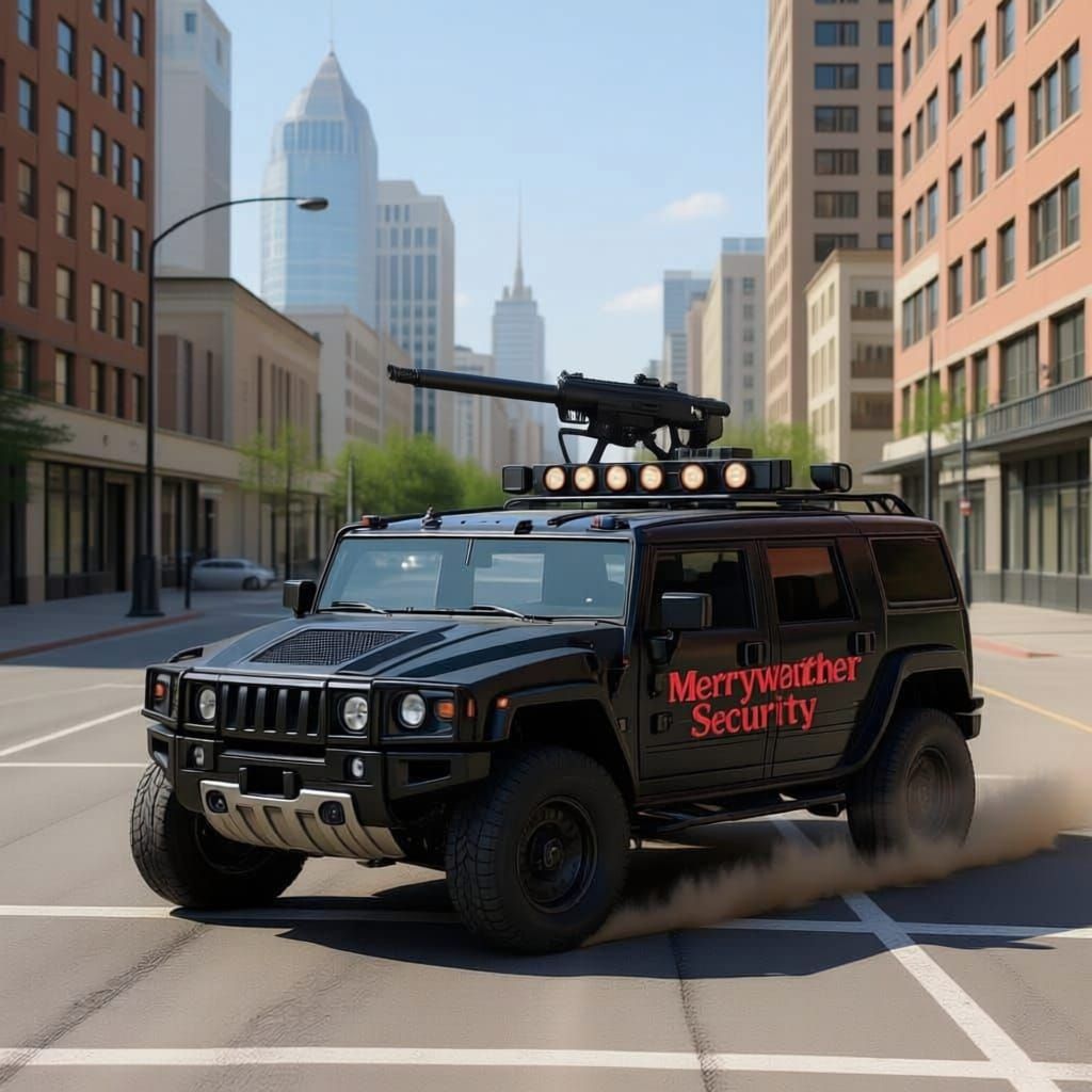Merryweather Security Hummer (GTA)