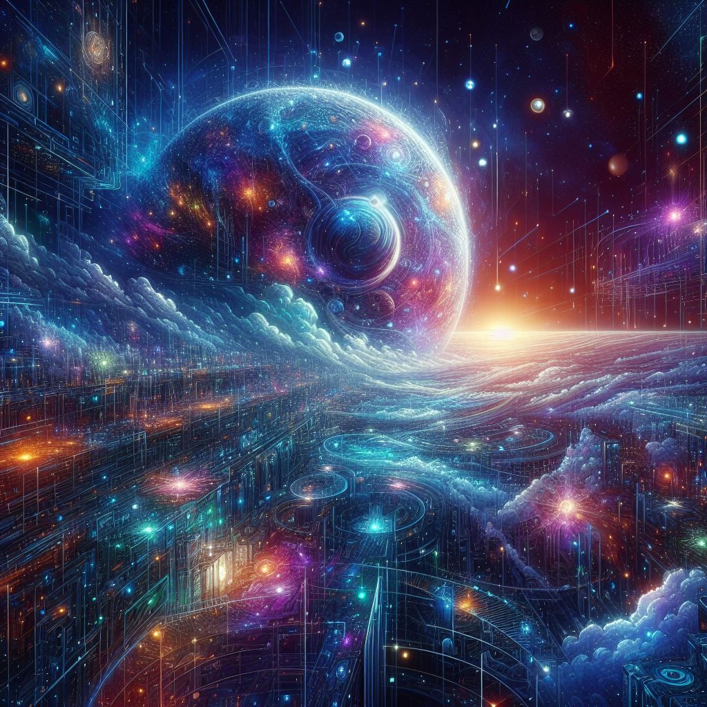 Surreal Holographic Universe