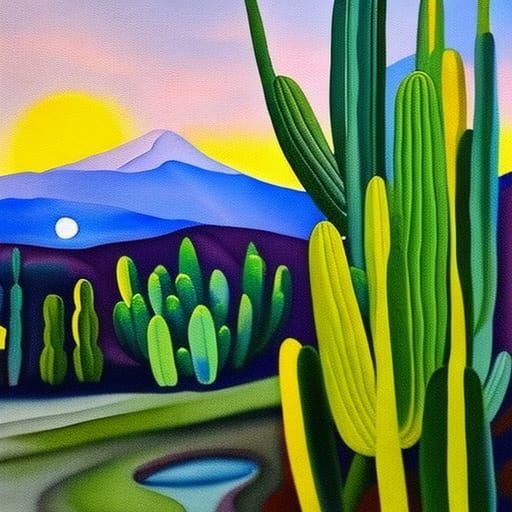 Desert sunset