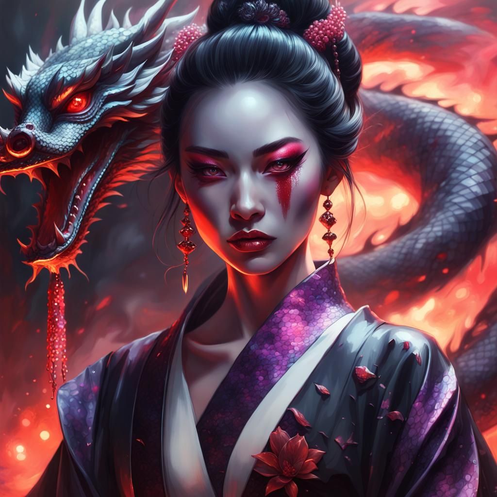 Fire and ash  by @Candie Floss