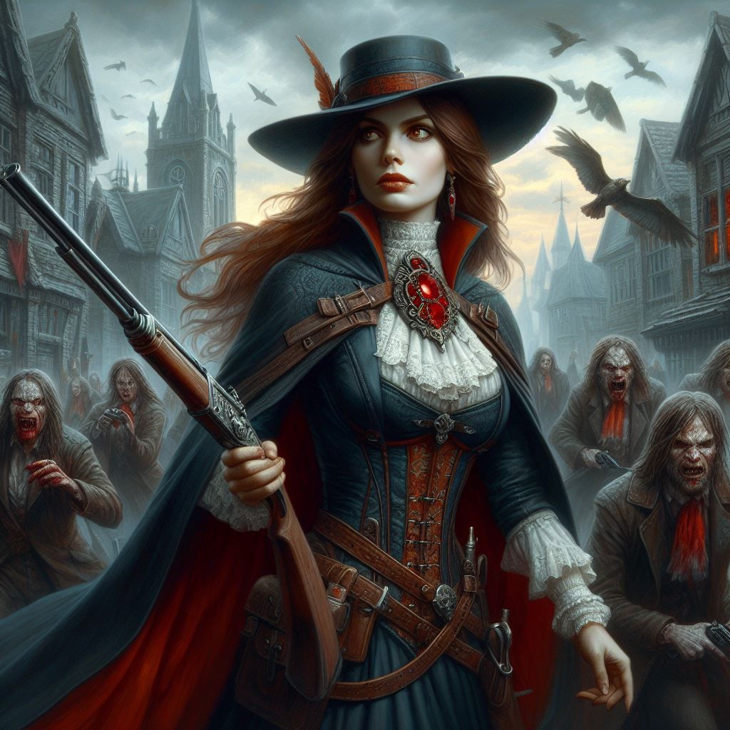 Van Helsing's Daughter and the Zombie Horde