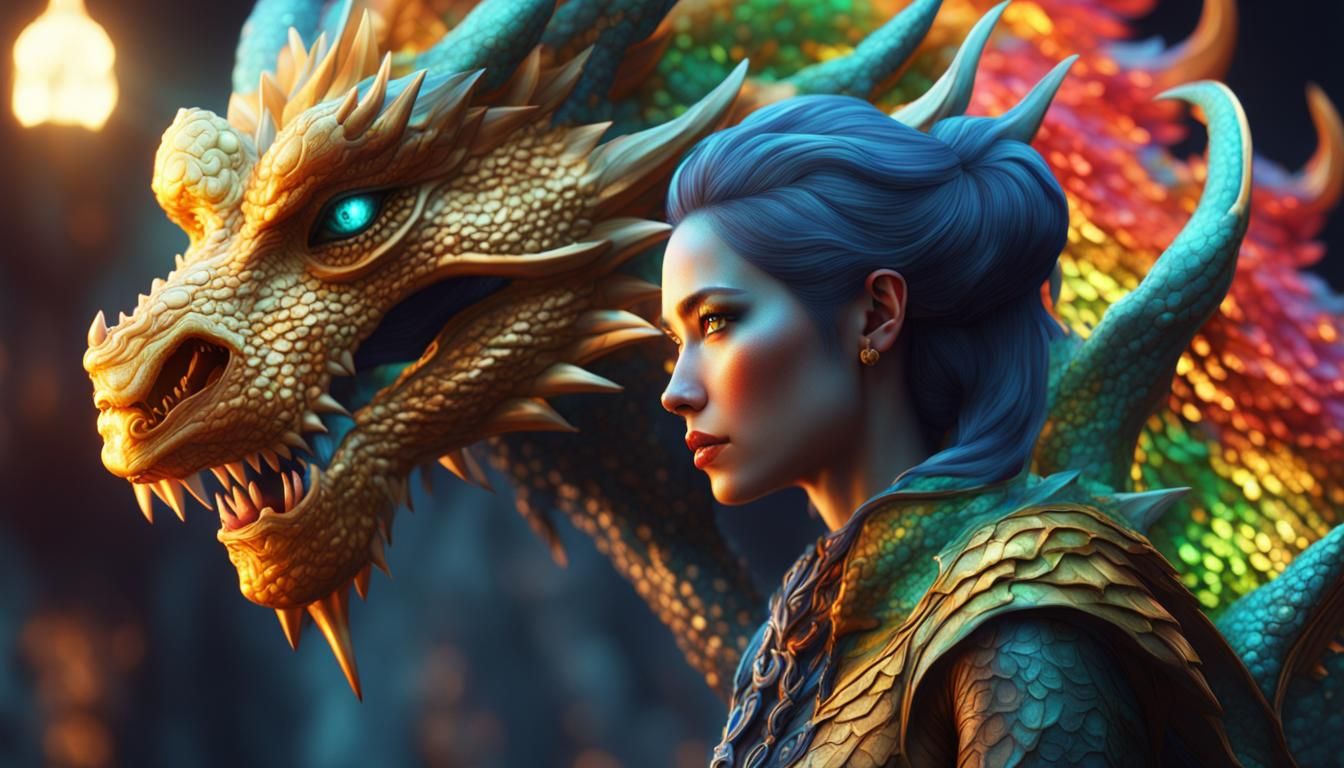 Dragon woman